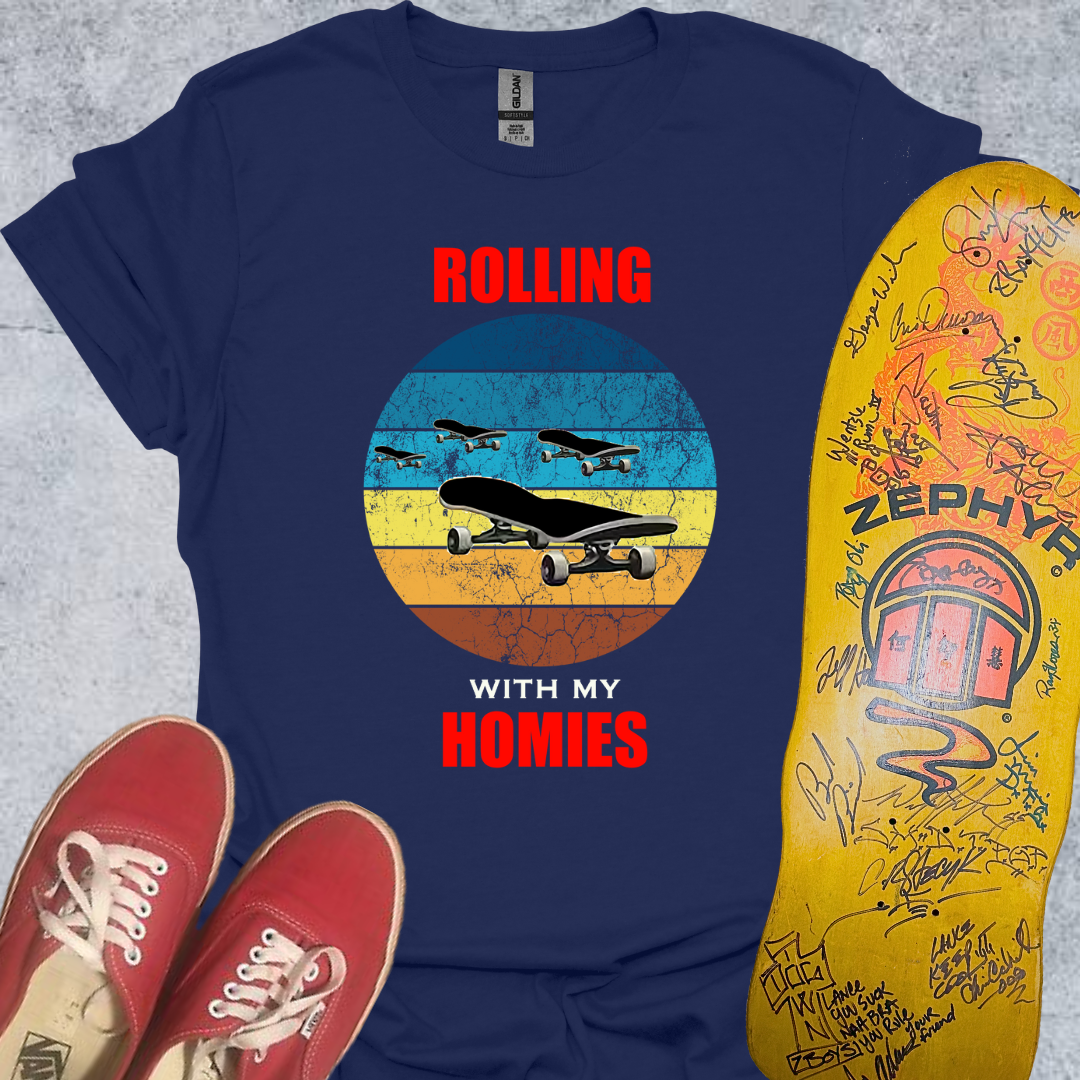 Rolling With The Homies T-Shirt