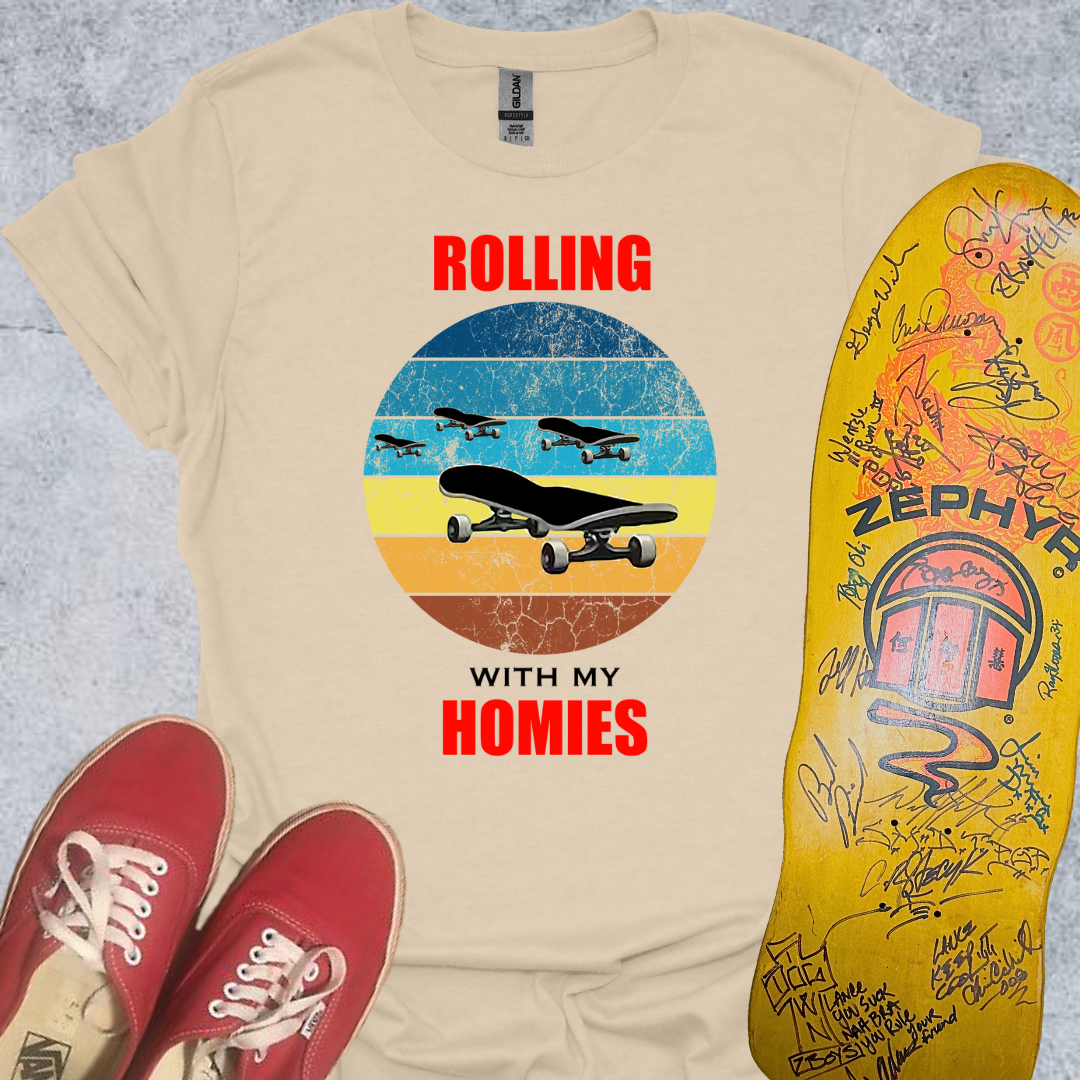 Rolling With The Homies T-Shirt