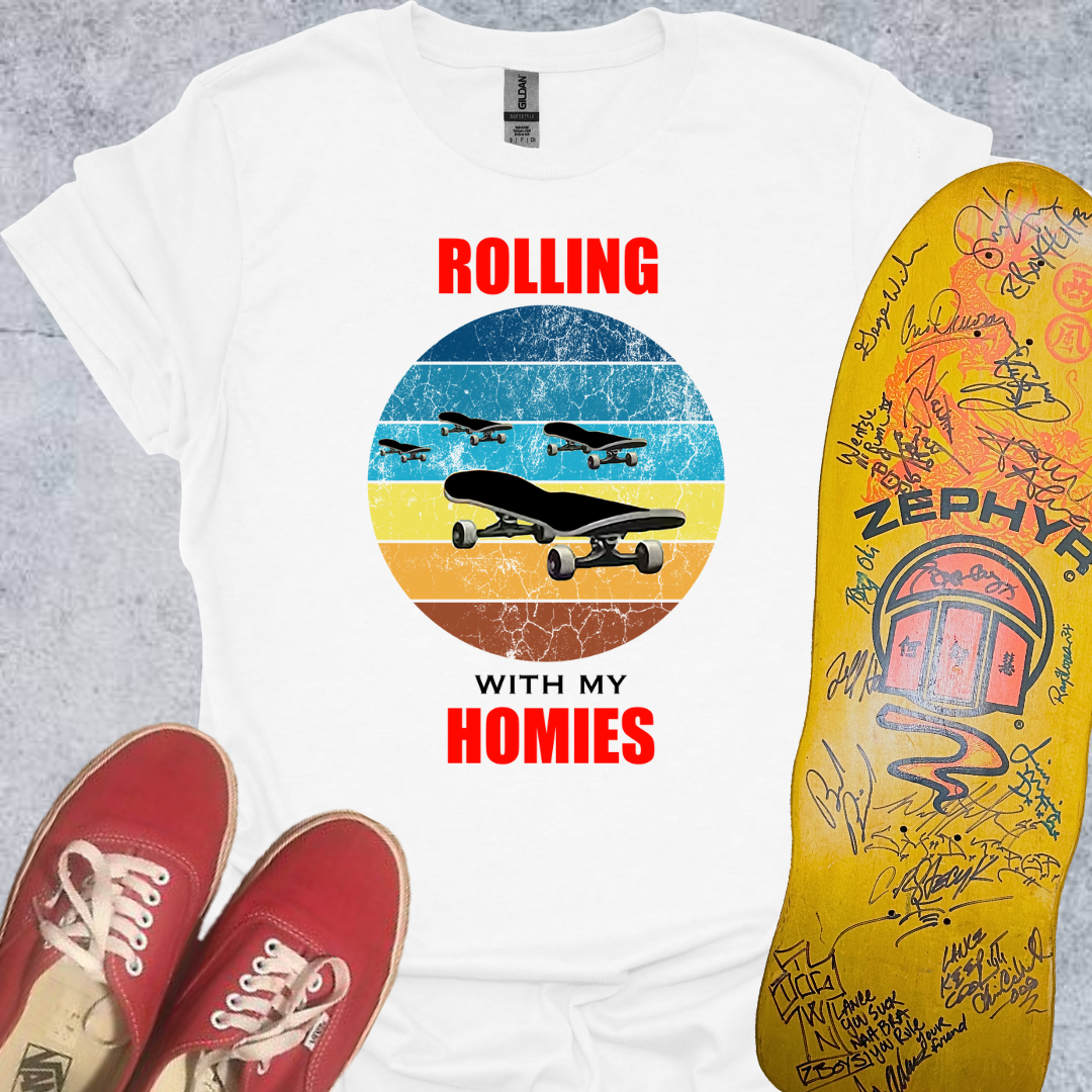 Rolling With The Homies T-Shirt