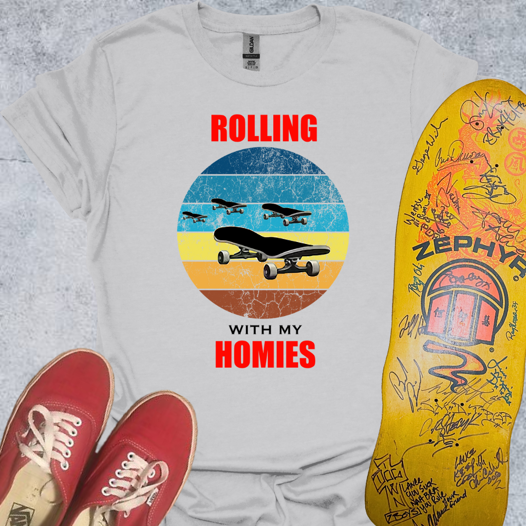 Rolling With The Homies T-Shirt