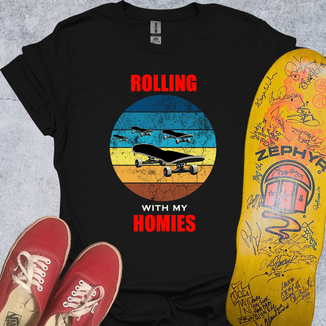Rolling With The Homies T-Shirt